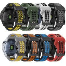 Silikonový sportovní řemínek EasyFit/QuickFit 22 mm na Garmin watch
